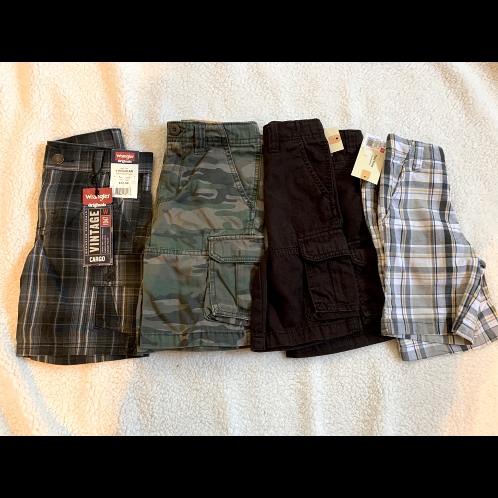 4 Pairs NWT Boys shorts size 4
